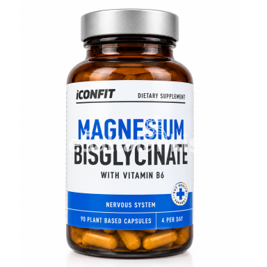 ICONFIT maisto papildas MAGNIO BISGLICINATAS, 90 kaps.