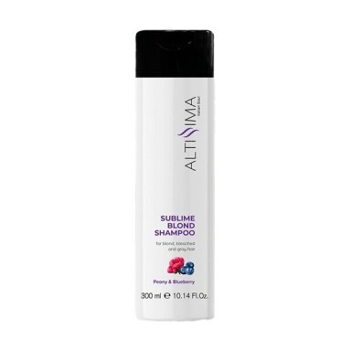 Altissima sublime blond šampūnas, 300 ml. Altissima sublime blond šampūnas, 300 ml.