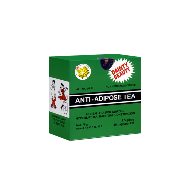 ANTI - ADIPOSE kiniškų žolelių arbata svorio kontrolei 30pak. ANTI - ADIPOSE kiniškų žolelių arbata svorio kontrolei 30pak.