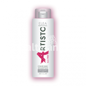 Apsauginis šampūnas be sulfatų dažytiems plaukams Elea Professional Artisto Color Save 200 ml.