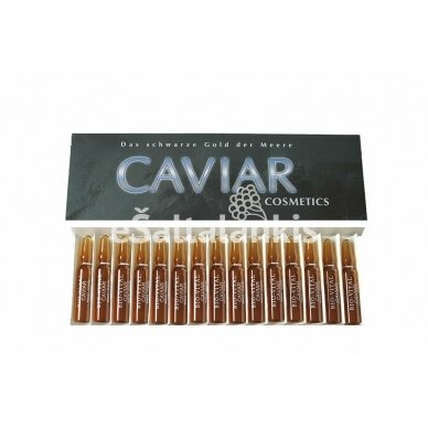 Bio-Vital CAVIAR Ikrų ampulės (veidui / kaklui / dekoltė), 15 x 2 ml.