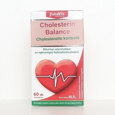 Maisto papildas Cholesterin Balance 60 tab. "JutaVit" Maisto papildas Cholesterin Balance 60 tab. "JutaVit"