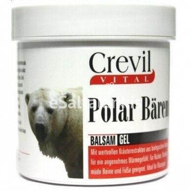 CREVIL Kremas - balzamas kūnui baltųjų lokių, 250 ml.