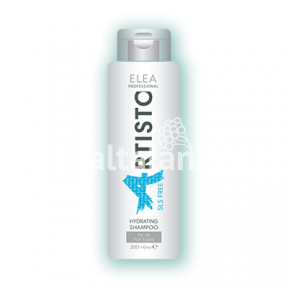 Drėkinamasis plaukų šampūnas be sulfatų, 200 ml. Elea Professional Artisto Hydra Intense