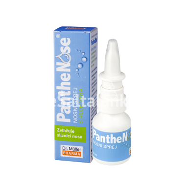 Dr. Muller PantheNose® nosies purškalas su alaviju ir pantenoliu, 20 ml. Dr. Muller PantheNose® nosies purškalas su alaviju ir pantenoliu, 20 ml.