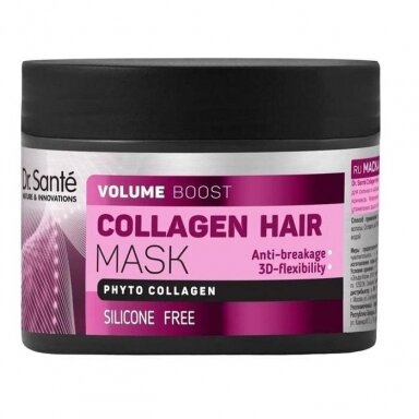 Dr. Sante Collagen Hair Mask plaukų kaukė su kolagenu 300 ml. Dr. Sante Collagen Hair Mask plaukų kaukė su kolagenu 300 ml.