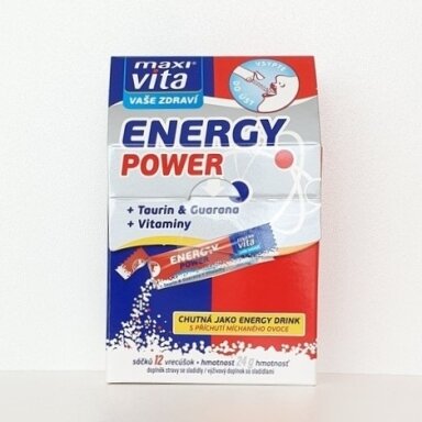 Maisto papildas Energy Power 12 pakelių