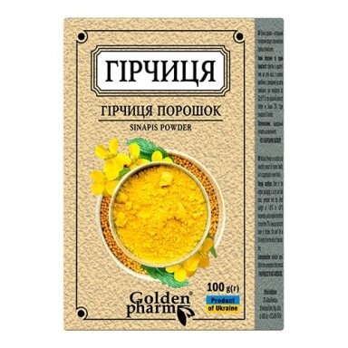 Garstyčių milteliai 100g.
