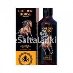 "GOLDEN HORSE" Gelis - balzamas kūnui, 400 ml.