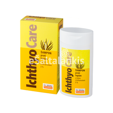 IchthyoCare šampūnas nuo pleiskanų, 100 ml. Dr. Muller
