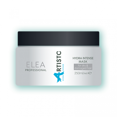 Intensyviai drėkinanti kaukė sausiems plaukams, 250 ml. Elea Professional Artisto Hydra Intense