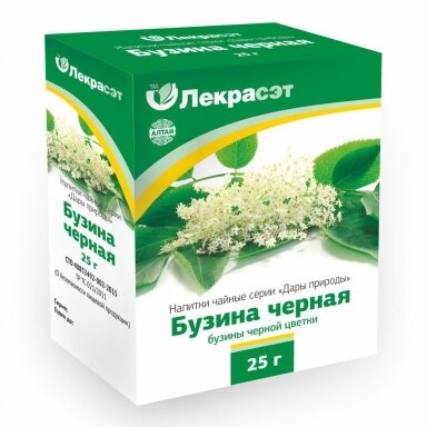 Juoduogis šeivamedis 25 g. "Lekraset"