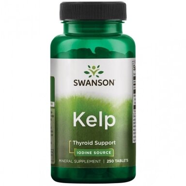 Maisto papildas KELP (NATŪRALUS JODAS) 250kap. "SWANSON"