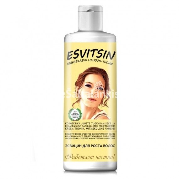 Losjonas-tonikas "Esvicinas" nuo plaukų slinkimo, 300 ml.