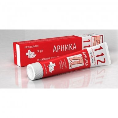 Kremas-balzamas „Arnika“ 50g. "112"