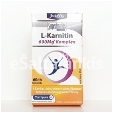 Maisto papildas L-karnitin 600 Mg* Komplex 60tab.