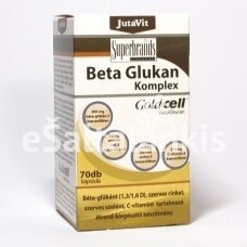 Maisto papildas JutaVit Beta glukan komplex, 70 kap.