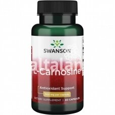 Maisto papildas L-KARNOZINAS 500 mg. 60 kap. "SWANSON"