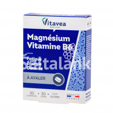 Maisto papildas Vitavea Magnis + vitaminas B6, 30 tab.