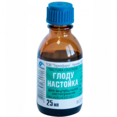 Maisto papildas Gudobelių tinktūra 25 ml.