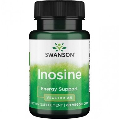 Maisto papildas INOZINAS 500 mg. 60 kap. "SWANSON" Maisto papildas INOZINAS 500 mg. 60 kap. "SWANSON"