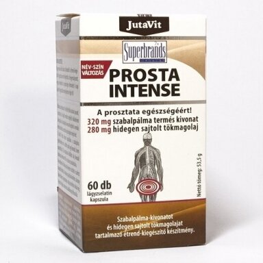 Maisto papildas PROSTA INTENSE 60 kap. "JutaVit"