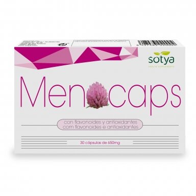 Maisto papildas Sotya Menocaps, 30 kap. Maisto papildas Sotya Menocaps, 30 kap.