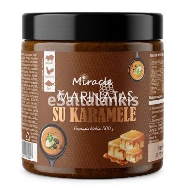 Marinatas MIRACLE su karamele Marinatas MIRACLE su karamele