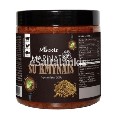 Marinatas MIRACLE su kmynais Marinatas MIRACLE su kmynais