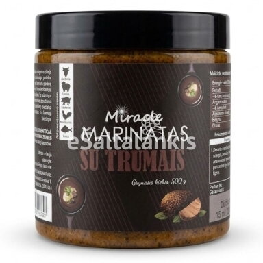 Marinatas MIRACLE su trumais