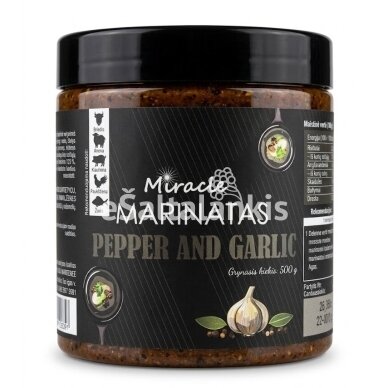 Marinatas MIRACLE PEPPER AND GARLIC Marinatas MIRACLE PEPPER AND GARLIC