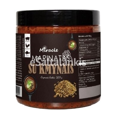 Marinatas MIRACLE su kmynais Marinatas MIRACLE su kmynais