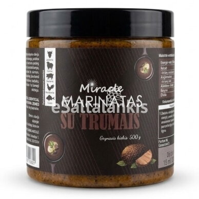 Marinatas MIRACLE su trumais Marinatas MIRACLE su trumais