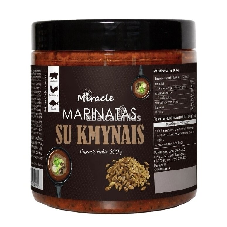 Marinatas MIRACLE su kmynais