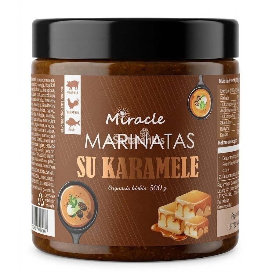 Marinatas MIRACLE su karamele