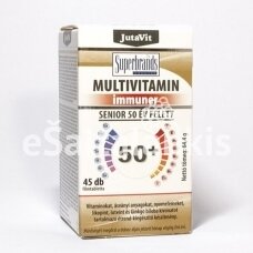 Maisto papildas Multivitamin Immuner Senior 50+ su laktobacilomis 45 tab. "JutaVit"