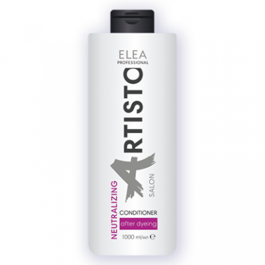 Elea Professional Artisto Salon Neutralizuojantis balzamas po plaukų dažymo, 1000 ml.