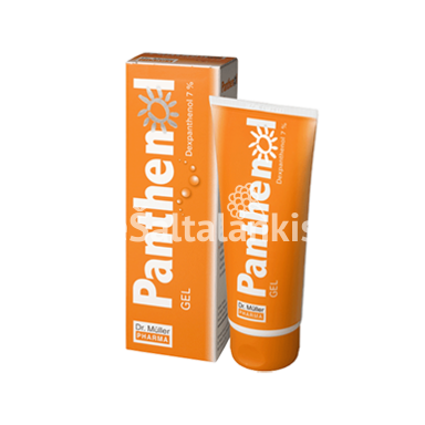Pantenol gelis 7 %, 100 ml. Dr. Muller