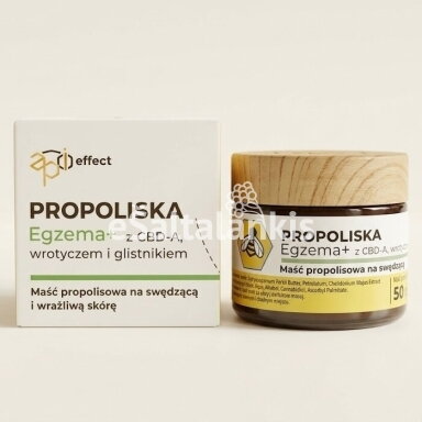 Propolio tepalas probleminei odai su CBDA „Propoliska Eczema Plus“, 50 ml