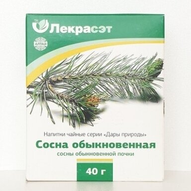 Pušų pumpurai 40g. "LekraSET" Pušų pumpurai 40g. "LekraSET"
