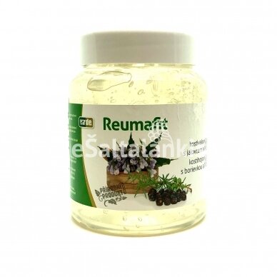 REUMAFIT gelis su kadagio ekstraktu ir MSM (metilsulfonilmetanas) 350 g. "Virde"