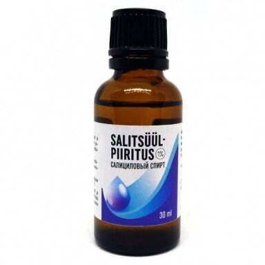 Salicilo rūgšties 1% tirpalas, 30 ml.