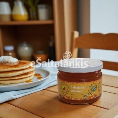 Šaltalankių džemas 340g.