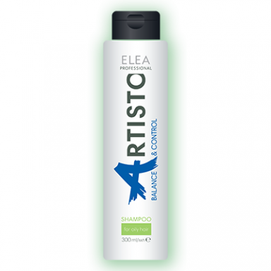 Šampūnas riebiems plaukams Elea Professional Artisto Balance&Control 300 ml.