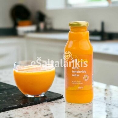 Šaltalankių sultys, 300 ml. Šaltalankių sultys, 300 ml.