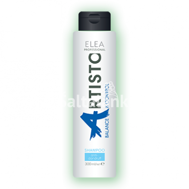 Šampūnas nuo pleiskanų Elea Professional Artisto Balance&Control 300 ml.
