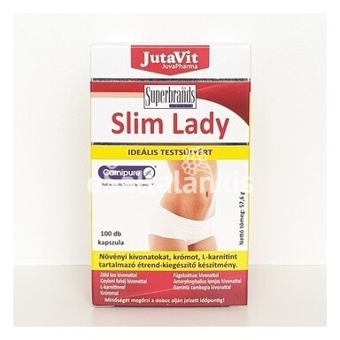 Maisto papildas Slim Lady 100kap. "JutaVit" Maisto papildas Slim Lady 100kap. "JutaVit"