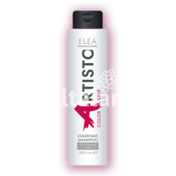 Spalvą apsaugantis šampūnas dažytiems plaukams Elea Professional Artisto Color Save 300 ml.