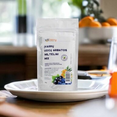 Uogų milteliai MIX 80g. Uogų milteliai MIX 80g.