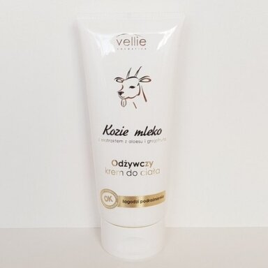 Vellie ožkos kremas kūnui 200ml